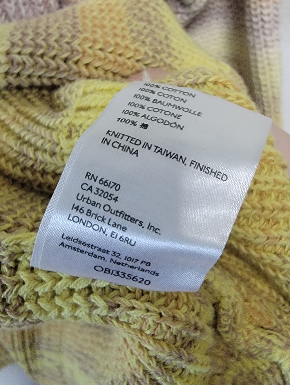 Pilcro Space-dyed Heavy Knit Open Front Cardigan - Picture 9 of 9